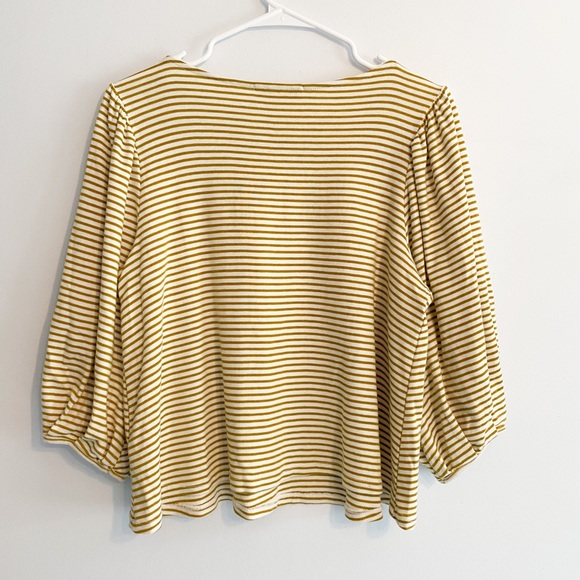 Anthropologie Boatneck Balloon Sleeve - Picture 4 of 7